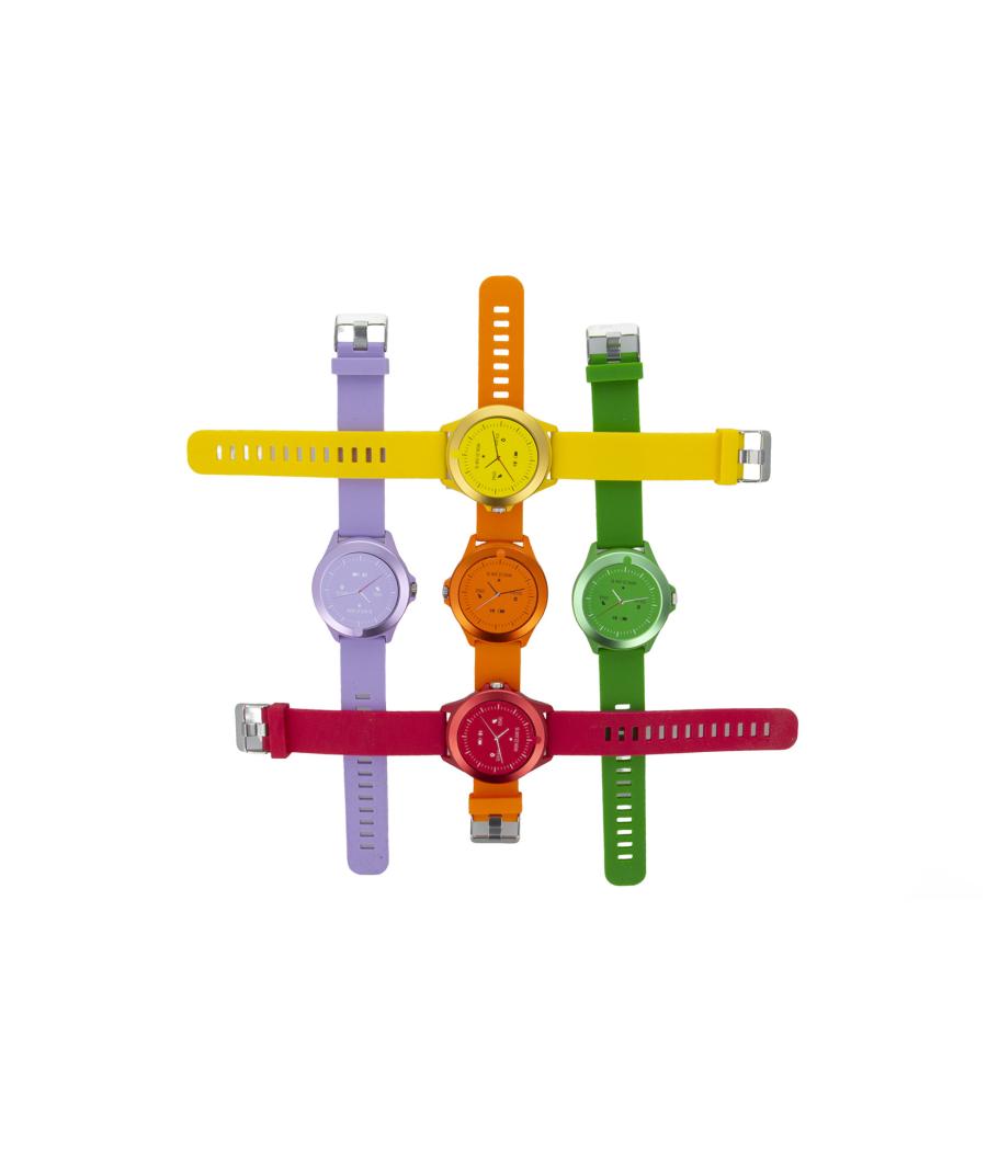 Reloj smartwatch forever colorum cw - 300 color morado