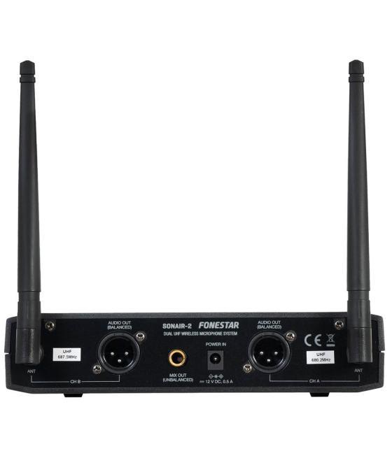 Microfono inalambrico uhf fonestar sonair - 2mp