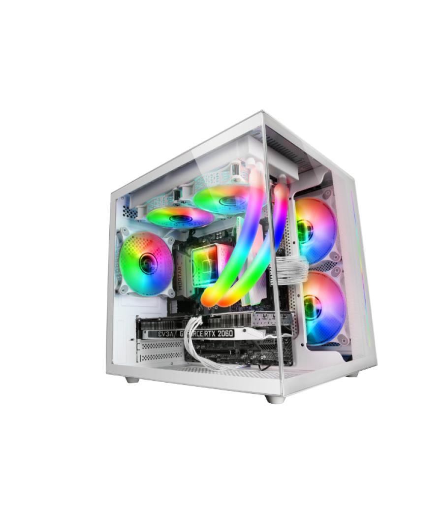 Caja microatx mcview blanco mars gaming