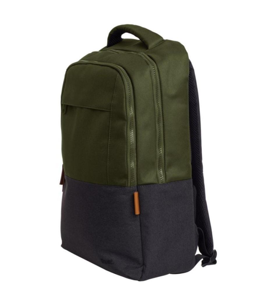 Mochila trust lisboa para portátiles hasta 16'/ verde