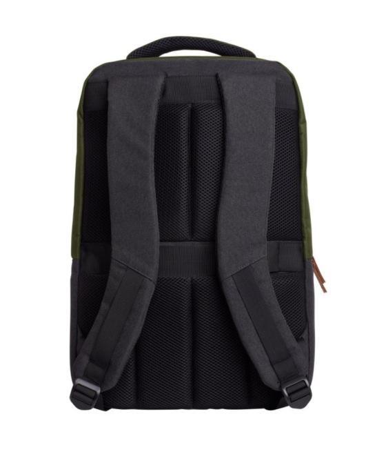 Mochila trust lisboa para portátiles hasta 16'/ verde