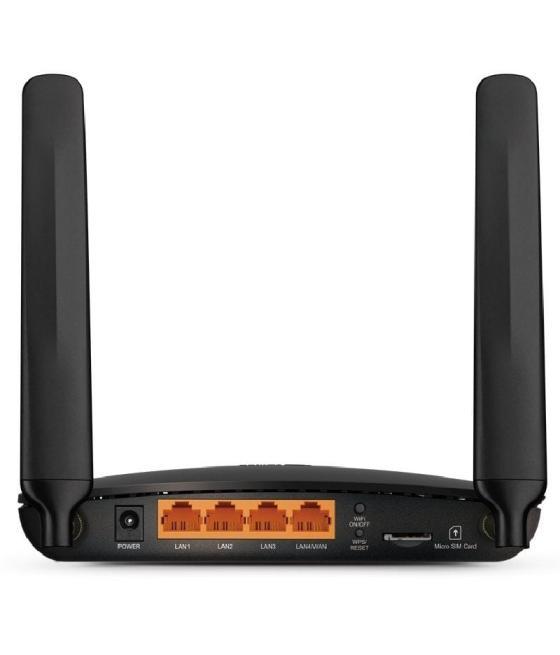 Router inalámbrico 4g tp-link archer mr400 1200mbps/ 2.4ghz 5ghz/ 2 antenas/ wifi 802.11ac/n/a/b/g/n