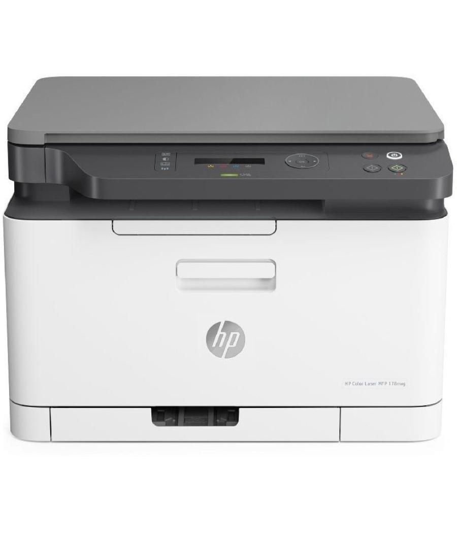 Multifunción láser color hp 178nw wifi/ blanca