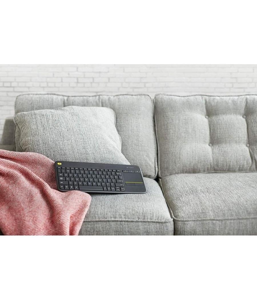 Teclado para smart tv logitech wireless touch k400 plus