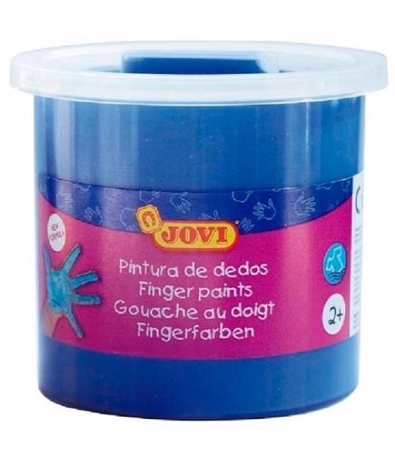 Jovi estuche 5 botes pintura de dedos 125ml azul