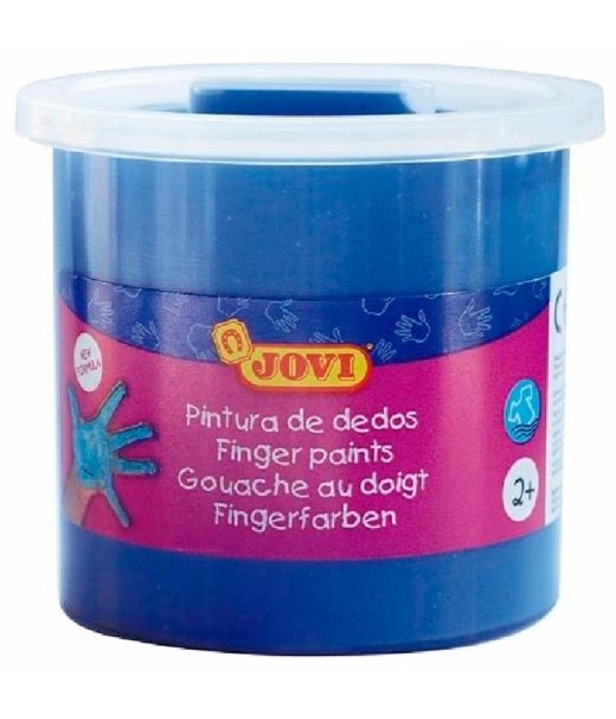 Jovi estuche 5 botes pintura de dedos 125ml azul