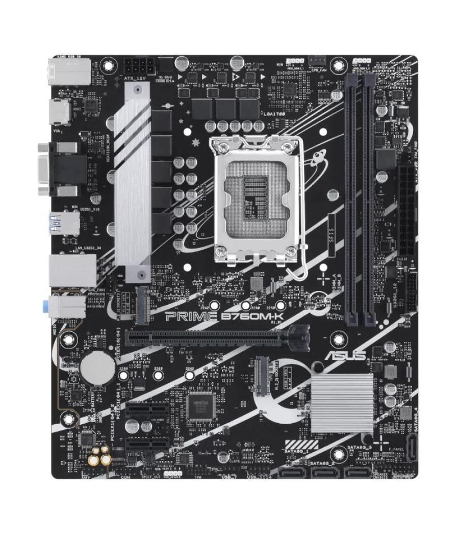 Asus placa base prime b760m-k ddr5 matx 1700