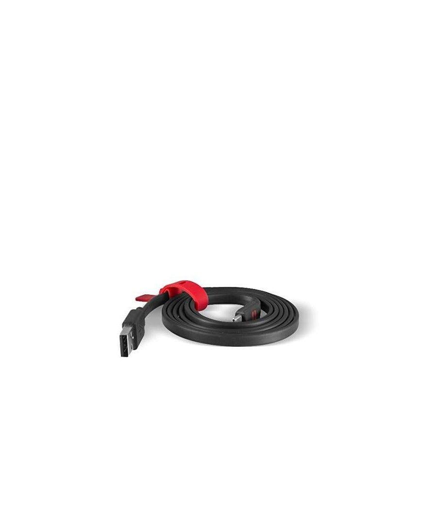 Cable plano qc usb/usb-c - Imagen 1