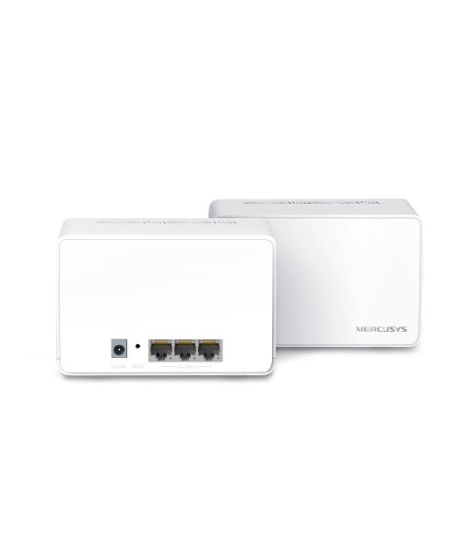 Mercusys halo h80x(2-pack) doble banda (2,4 ghz / 5 ghz) wi-fi 6 (802.11ax) blanco 3 interno