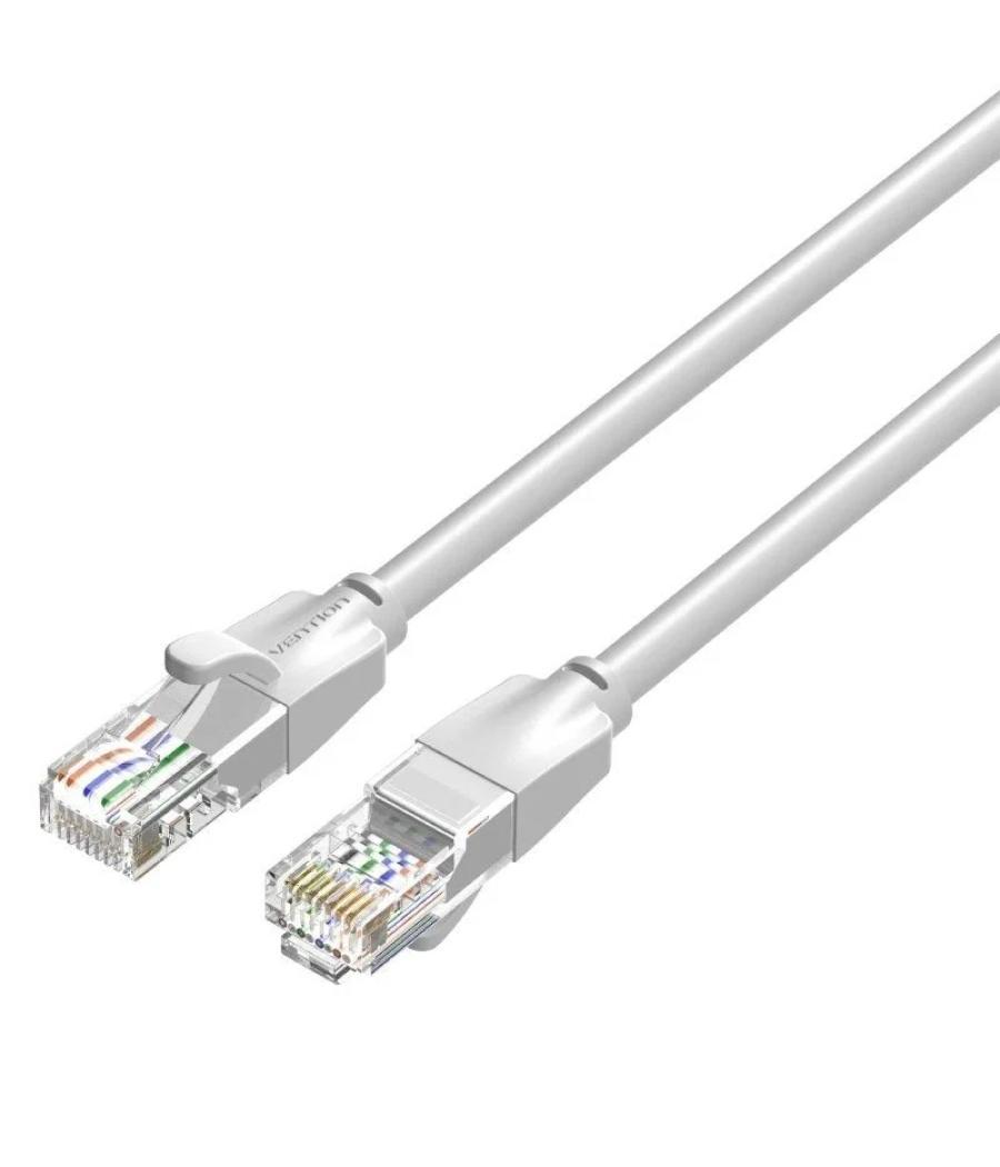 Cable de red latiguillo rj45 utp cat6 awg26 1.5 m gris vention