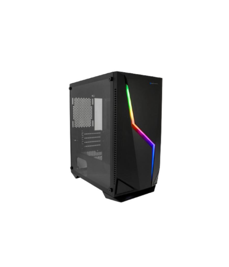 Caja microatx m235 fa/650w negro rgb deepgaming