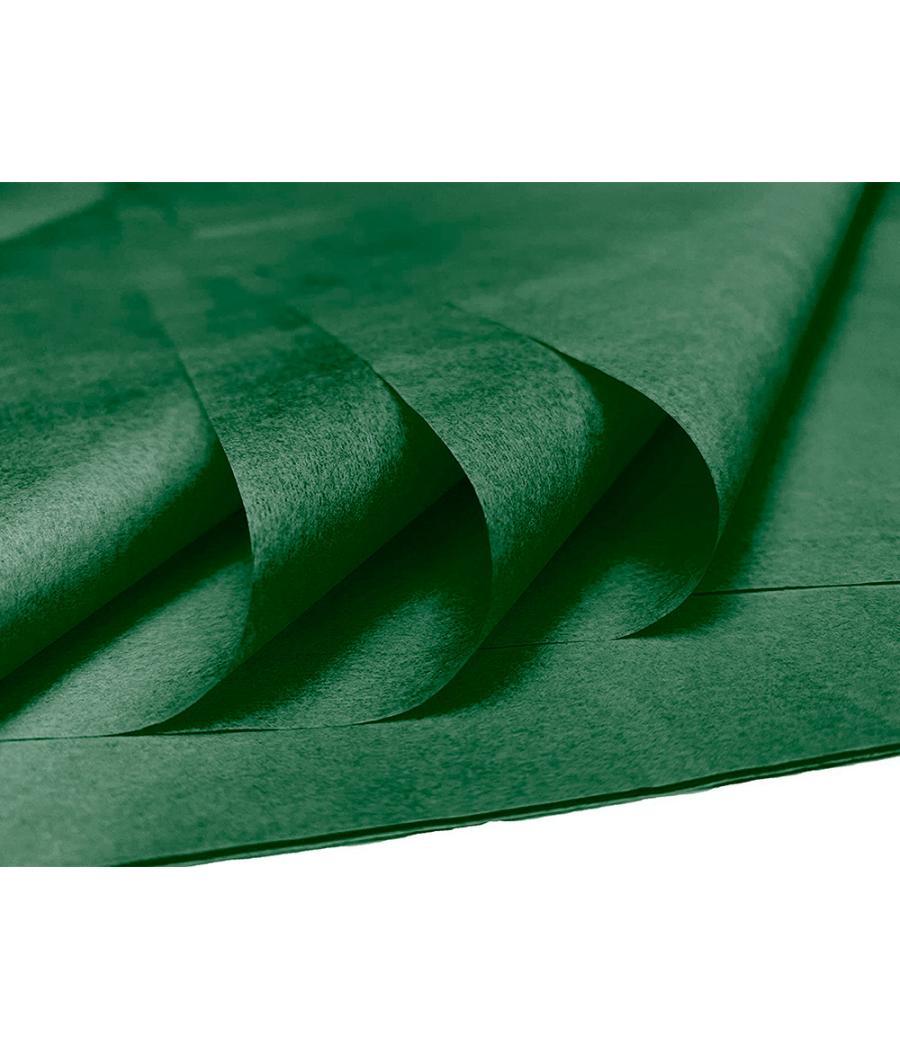 Papel seda liderpapel 52x76cm 18g/m2 bolsa de 5 hojas verde oscuro
