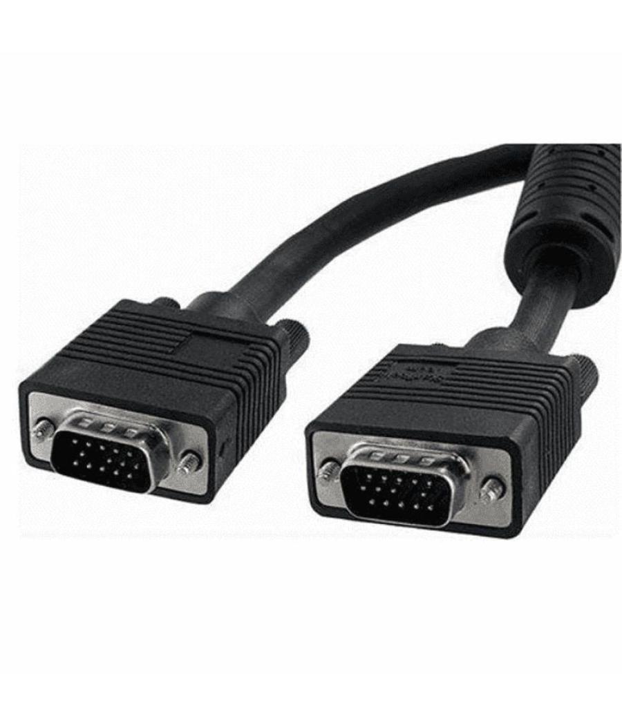 Cable svga 3go cvga3mm/ vga macho - vga macho/ 3m/ negro