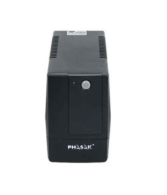 Sai línea interactiva phasak basic interactive 800 va/ 800va-480w/ 2 salidas/ formato torre
