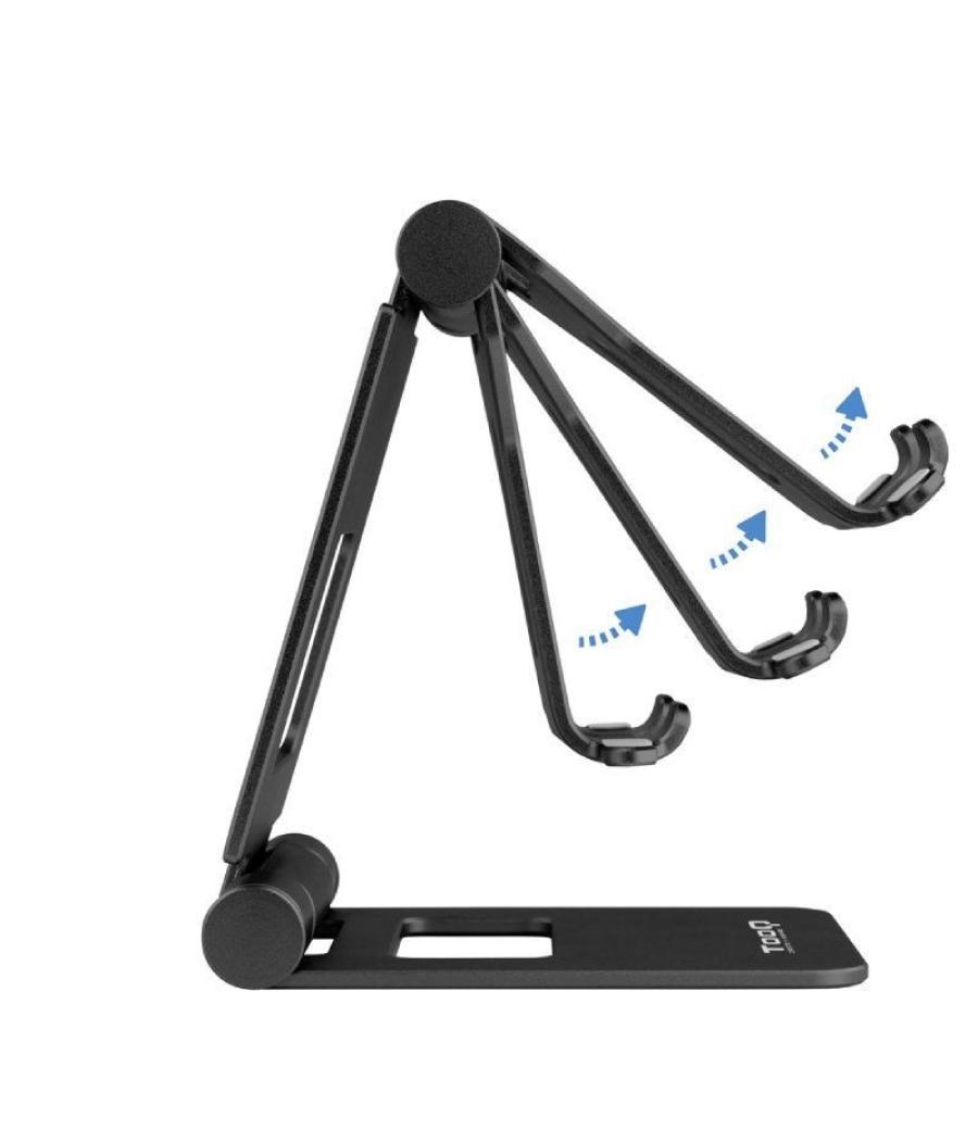 Soporte para smartphone/tablet tooq ph-keops-noche/ negro