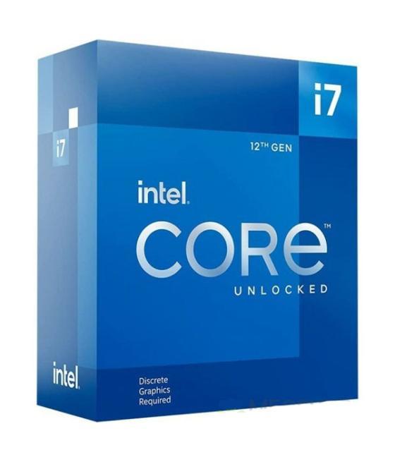 Cpu intel i7 12700kf socket 1700 3.6ghz / 5.0ghz 12a generación 10 cores 25mb cache 125w/190wat 64 bits