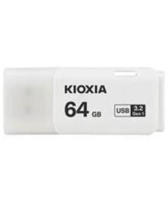 Kioxia pendrive 64gb c/tapa protectora usb 3.2 blanco