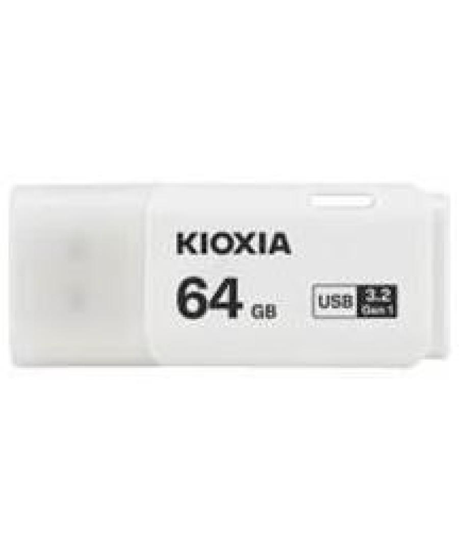 Kioxia pendrive 64gb c/tapa protectora usb 3.2 blanco
