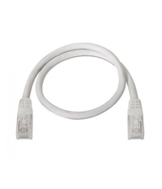 Cable red utp cat5e rj45 aisens 0.5m blanco