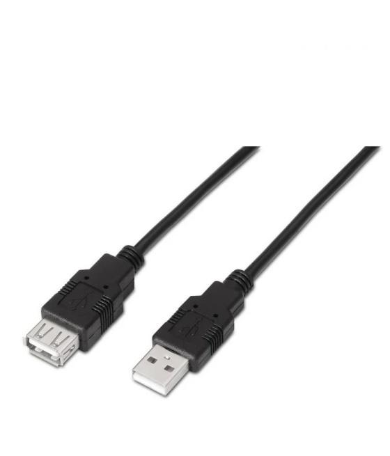 Aisens cable usb 2.0 tipo a/m-a/h negro 1.0m