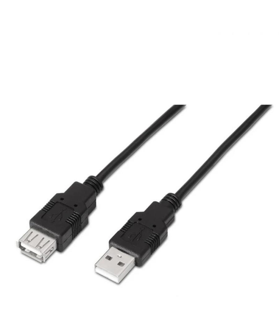 Aisens cable usb 2.0 tipo a/m-a/h negro 1.0m