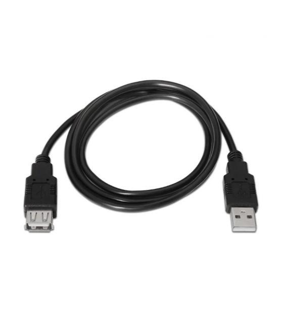 Aisens cable usb 2.0 tipo a/m-a/h negro 1.0m