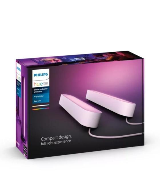 Philips pack doble barra luces play blanco