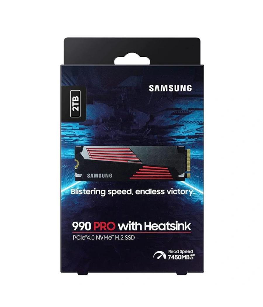 Samsung 990 pro heatsink ssd 2tb pcie 4.0 nvme m.2