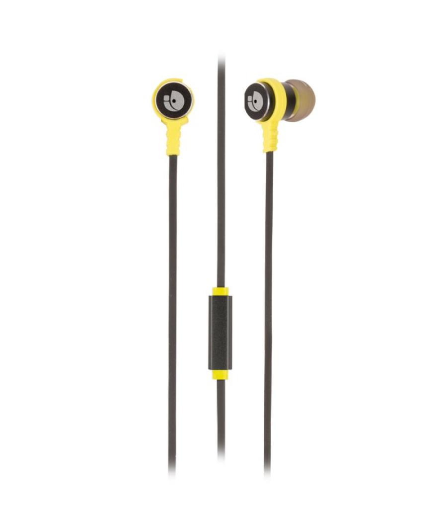 Ngs auriculares metálicos cplano 1.2m negro