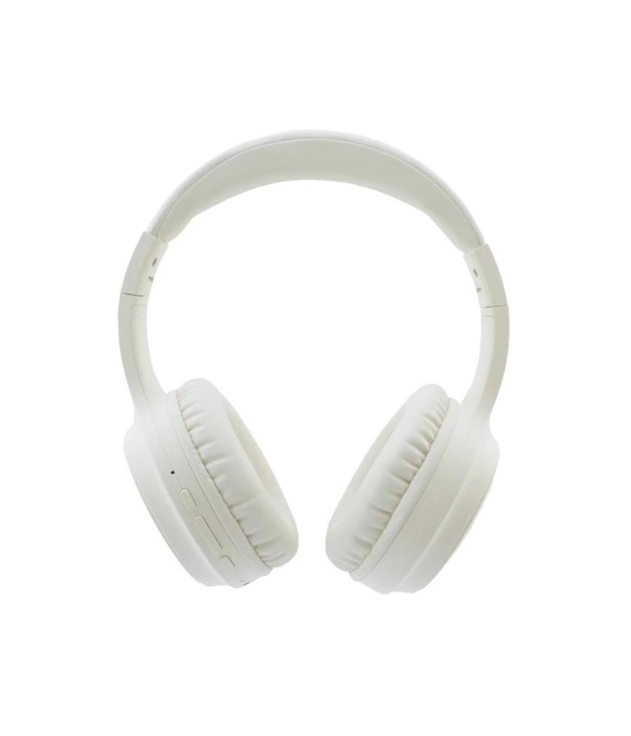 Coolbox auriculares diadema air40 bt beige