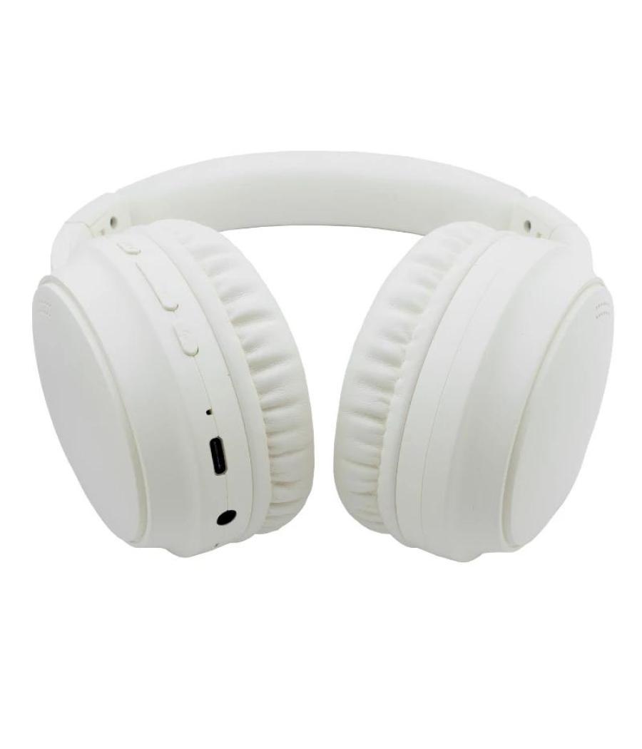 Coolbox auriculares diadema air40 bt beige