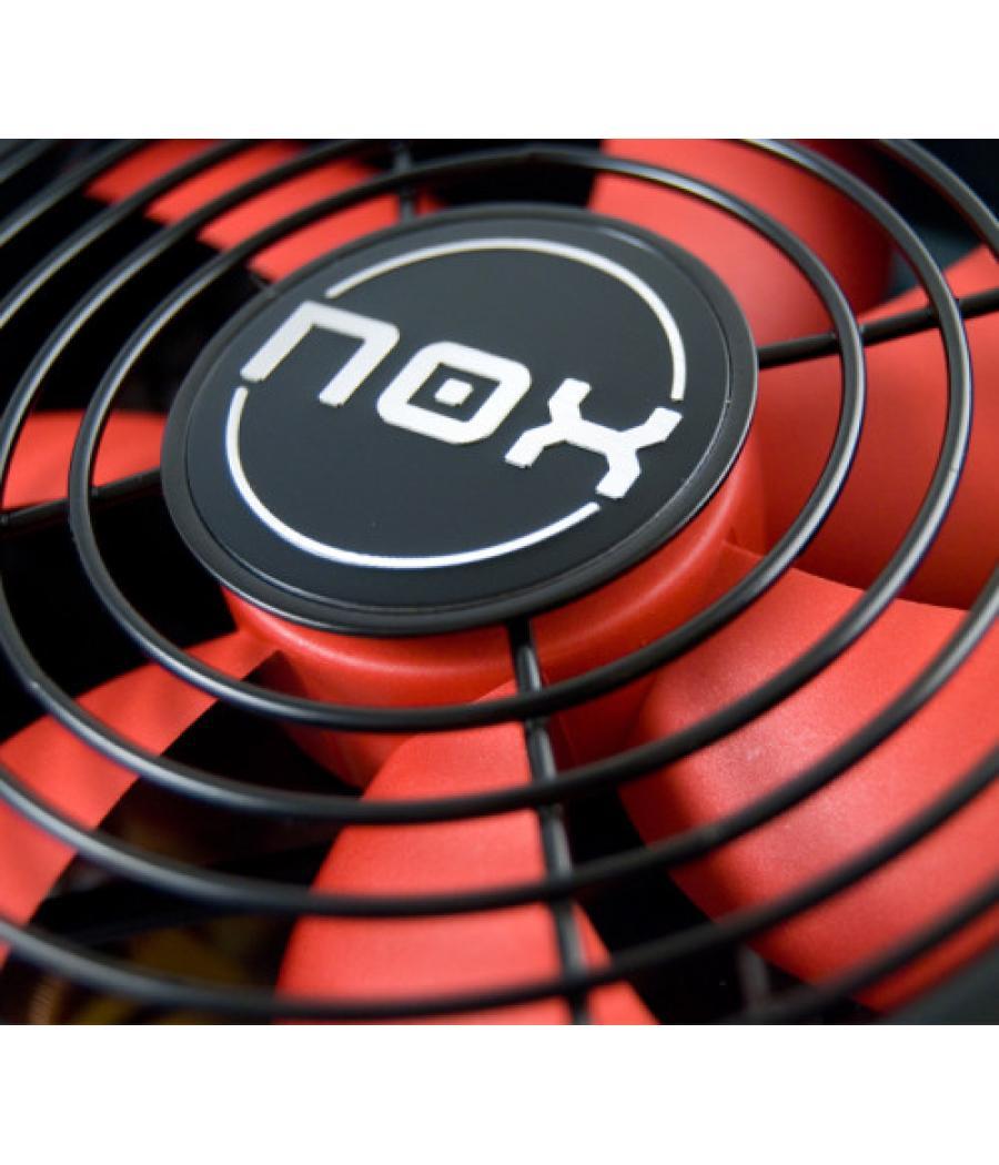 Nox nxs750 unidad de fuente de alimentación 750 w 20+4 pin atx negro, rojo