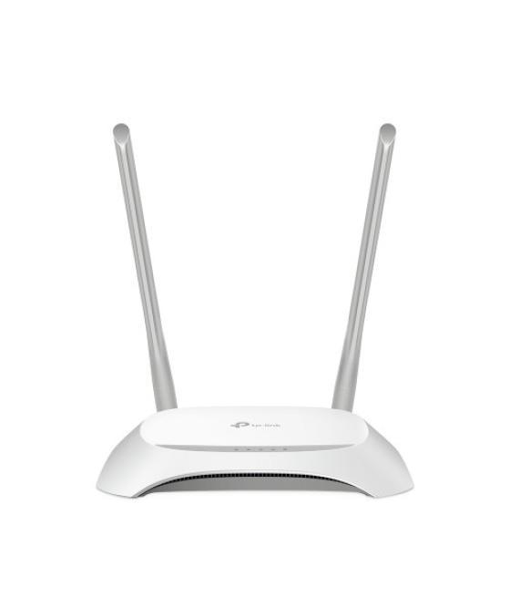 Tp-link tl-wr850n router inalámbrico banda única (2,4 ghz) ethernet rápido gris, blanco