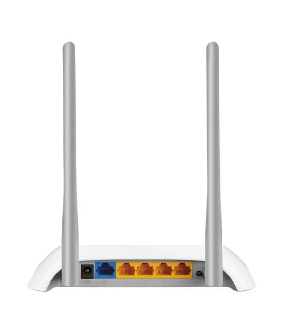 Tp-link tl-wr850n router inalámbrico banda única (2,4 ghz) ethernet rápido gris, blanco