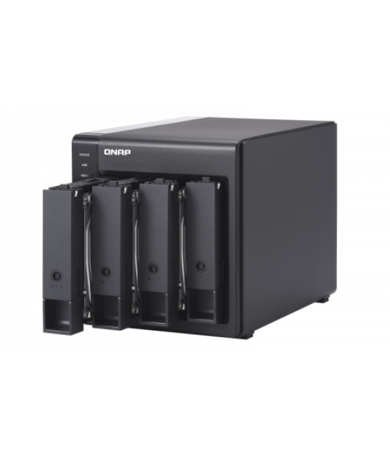 Qnap tr-004 unidad de disco multiple negro