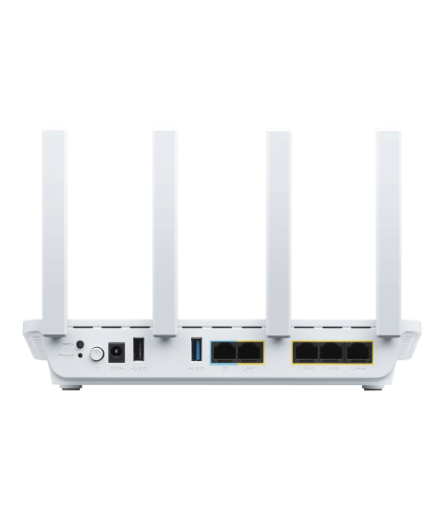 Asus ebr63 – expert wifi router inalámbrico gigabit ethernet doble banda (2,4 ghz / 5 ghz) blanco