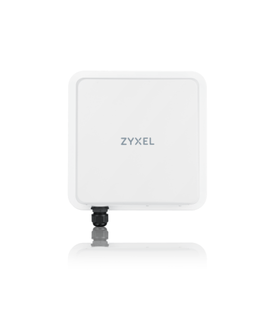 Zyxel fwa710 router inalámbrico multi-gigabit ethernet doble banda (2,4 ghz / 5 ghz) 5g blanco