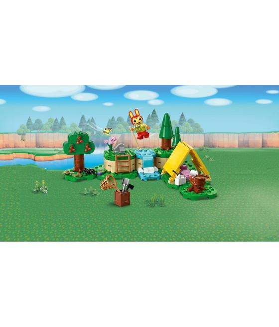 Lego animall crossing actividads al aire libre con coni