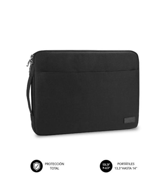 Funda subblim urban laptop sleeve para portatil 13.3pulgadas - 14pulgadas negro