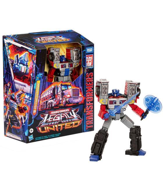 Figura hasbro transformers legaly united leader class optimus prime