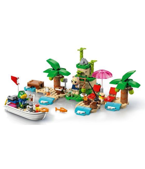 Lego animal crossing paseo en barca con el capitán