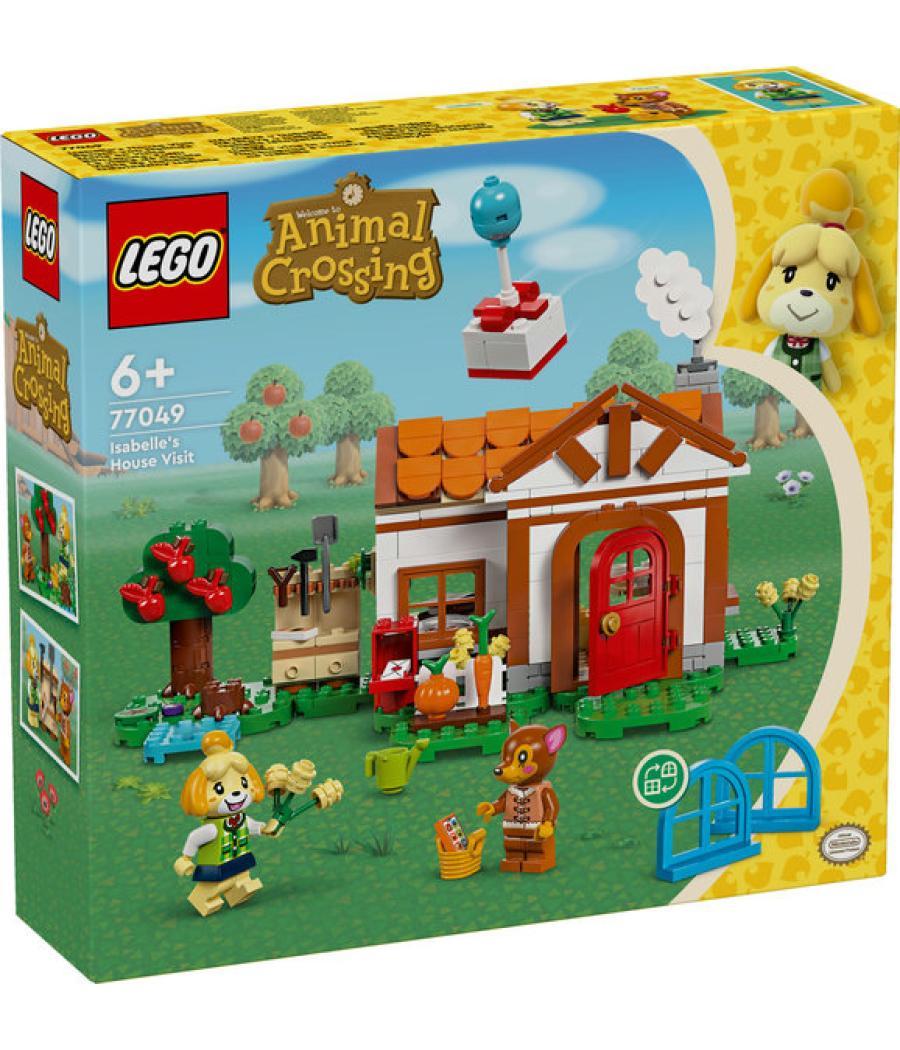 Lego animal crossing la visita de canela