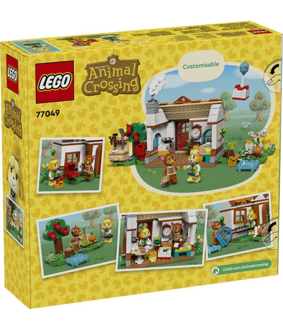 Lego animal crossing la visita de canela