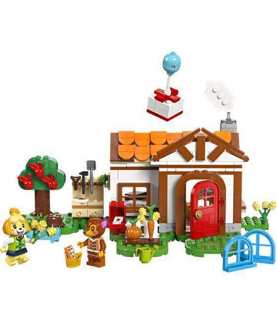 Lego animal crossing la visita de canela