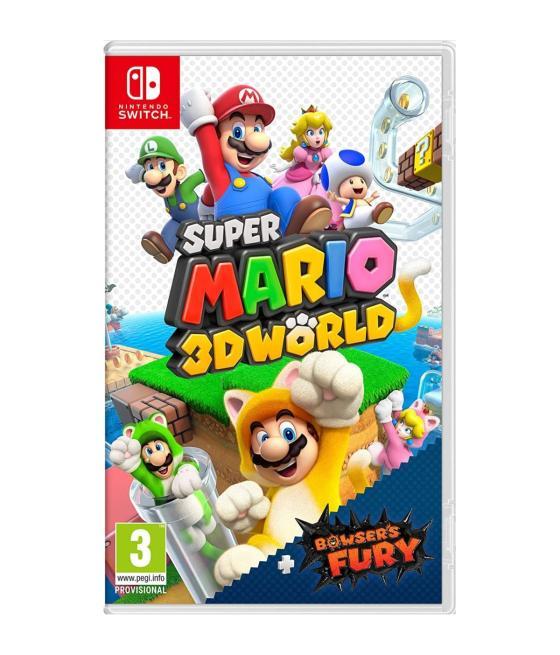 Juego nintendo switch - super mario 3d world + bowsers fury