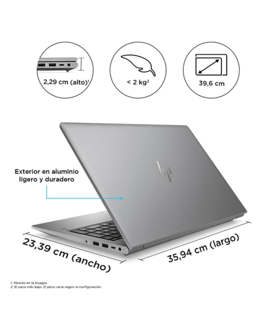 HP ZBook Power 15.6 G10 Intel® Core™ i9 i9-13900H Estación de trabajo móvil 39,6 cm (15.6") Full HD 32 GB DDR5-SDRAM 1 TB SSD NV