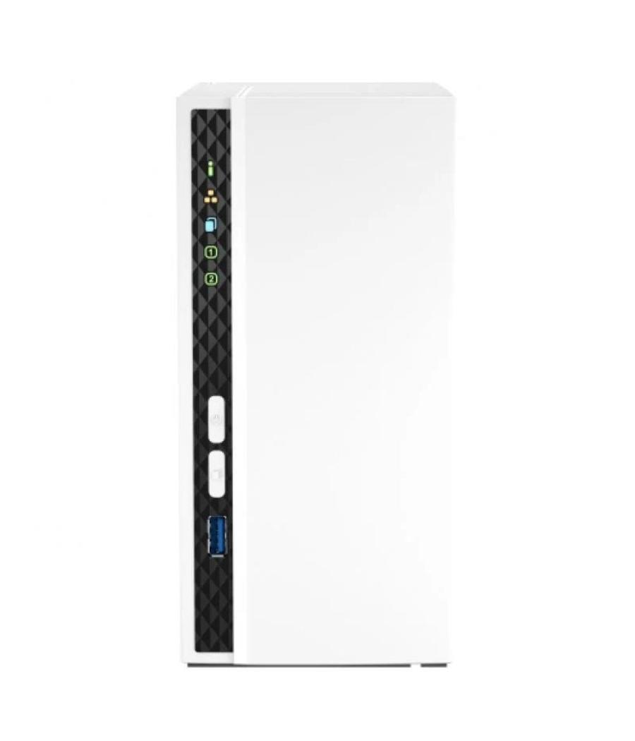 Nas qnap ts-233/ 2 bahías 3.5'- 2.5'/ 2gb ddr4/ formato torre