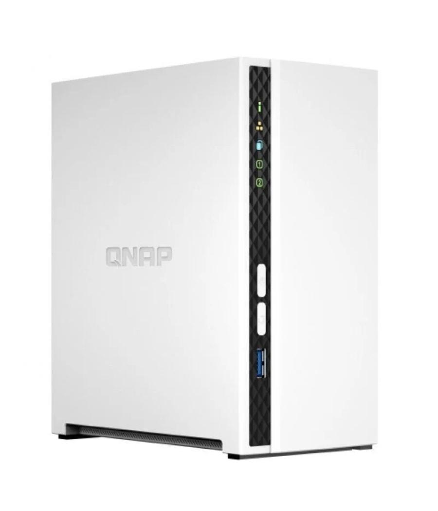 Nas qnap ts-233/ 2 bahías 3.5'- 2.5'/ 2gb ddr4/ formato torre