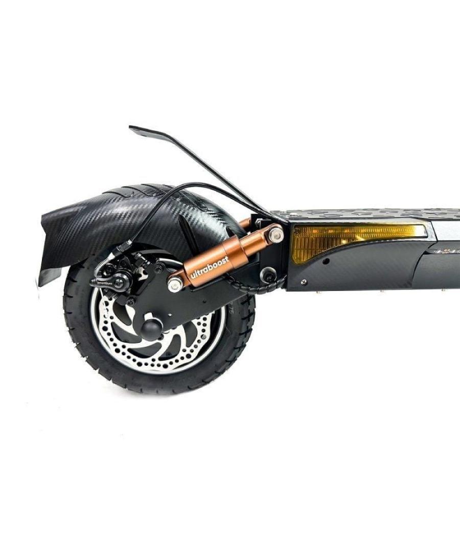 Patinete eléctrico smartgyro rockway pro certificado/ motor 1000w/ ruedas 10'/ 25km/h /autonomía 60km/ negro