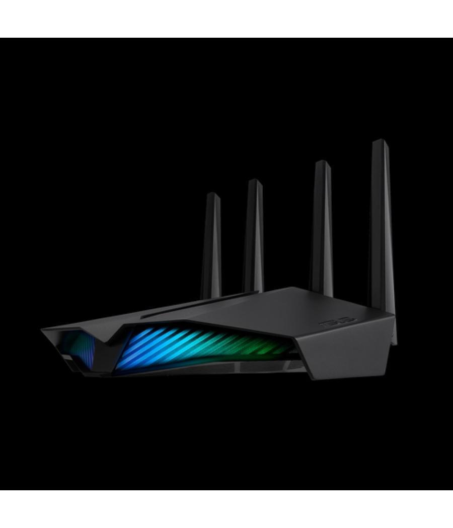 ASUS RT-AX82U router inalámbrico Gigabit Ethernet Doble banda (2,4 GHz / 5 GHz) 4G Negro